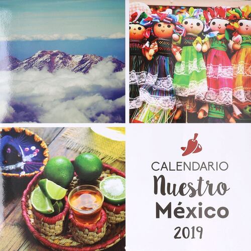 Calendario 2019 nuestro México
