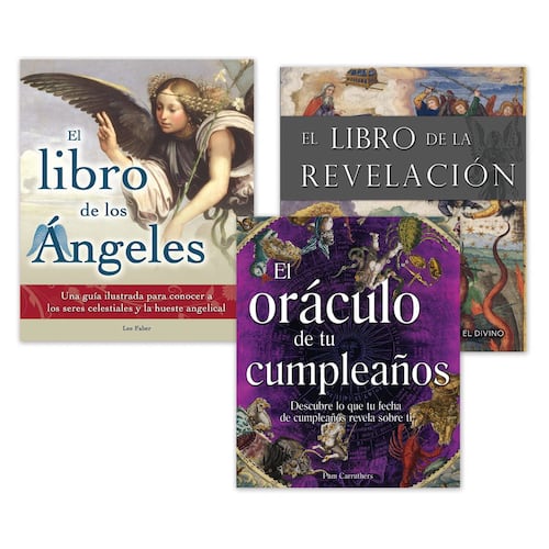 Paquete El libro de los ángeles - El libro de la Revelación - El oráculo de tú cumpleaños