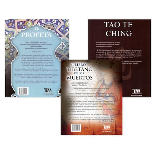 Paquete. El profeta - Tao Te Ching - El libro tibetano de los muertos