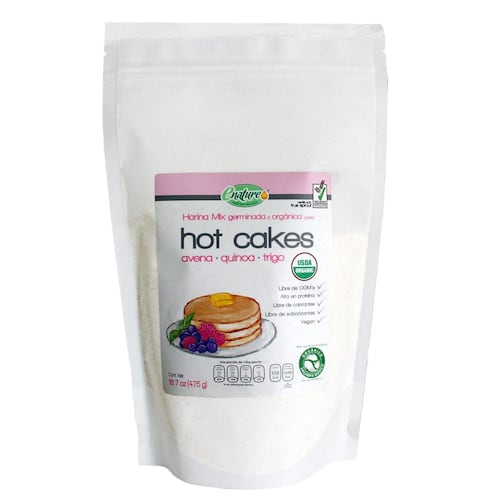 Harina Mix Hot Cakes orgánica 475 gramos