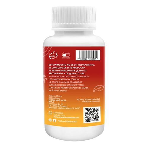 Vinagre de Manzana 60 caps