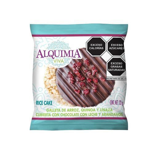 Alquimia rice leche y arándano