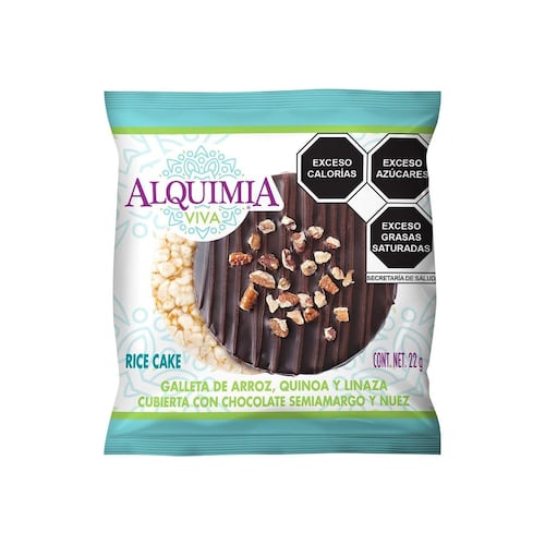 Alquimia rice semiamargo y nuez