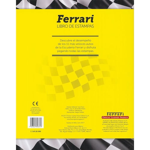 Ferrari, estampas escudería ferra 62