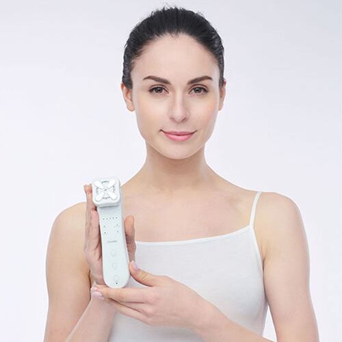 Masajeador Facial para Fototerapia Con Luz Led Y Multifunción Zeta