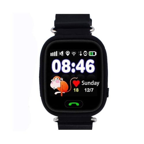 Smartwatch GPS Tracker Gadgets One Negro con Localizador para interiores vía WiFi