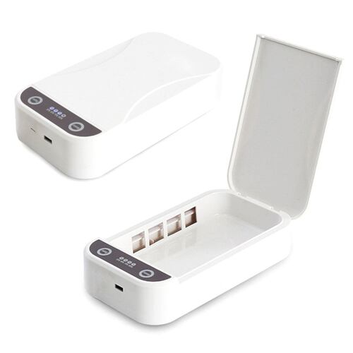 Caja de Esterilización de Rayos UV para Sanitizar Celulares Gadgets One