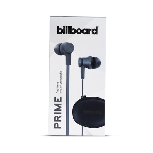 Audífonos Billboard Prime Alámbricos Gris