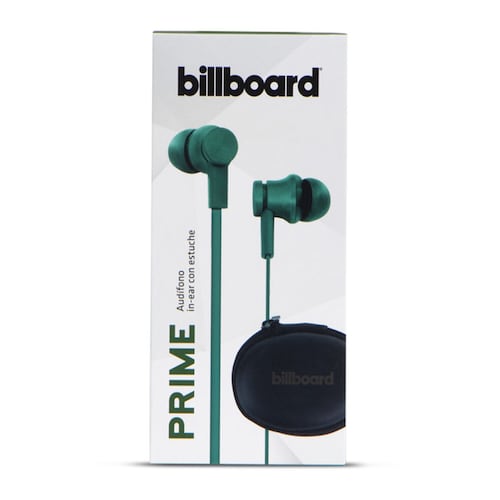 Audífonos Billboard Prime con Case Verde