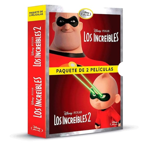 Blu-Ray Paquete Los Increíbles