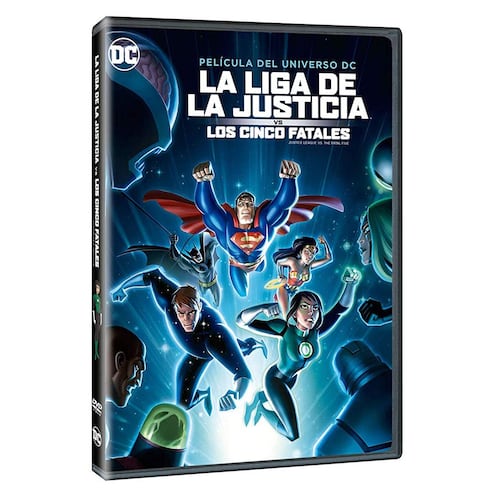 DVD La Liga de la Justicia Vs. Los Cinco Fatales