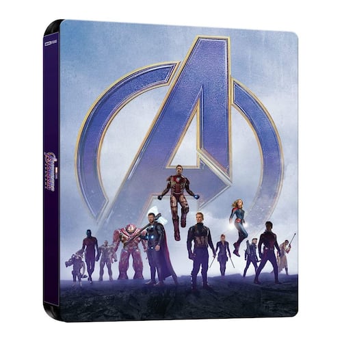 BR + DVD Avengers End Game Steelbook