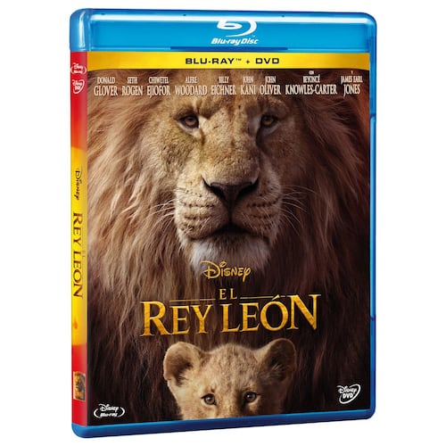 BR Combo BluRay + DVD El Rey León