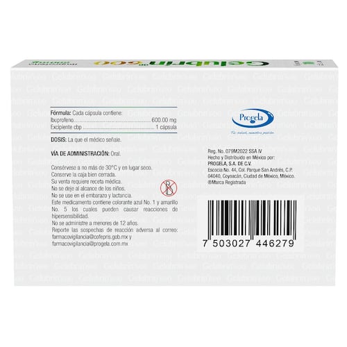 Gelubrín 600mg
