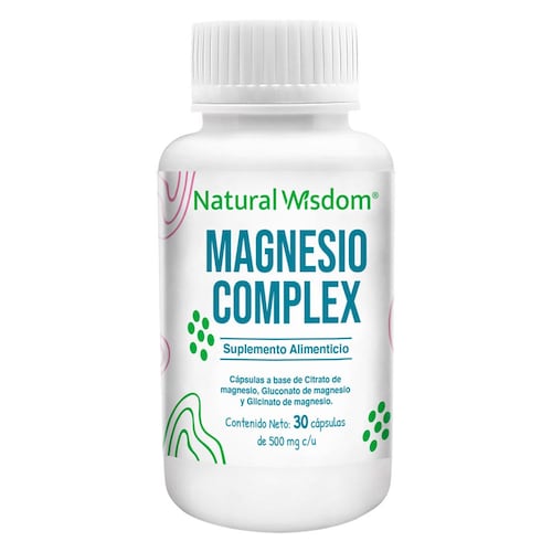 Magnesio Complex 30 caps Natural Wisdom