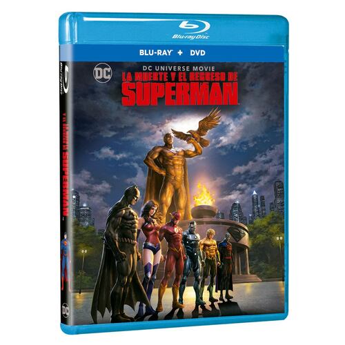 BluRay + DVD La Muerte y El Regreso De Superman