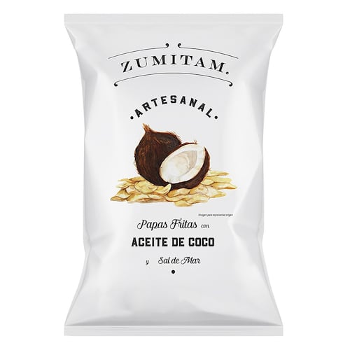 Papas Fritas con Aceite de Coco Zumitam 40 gr