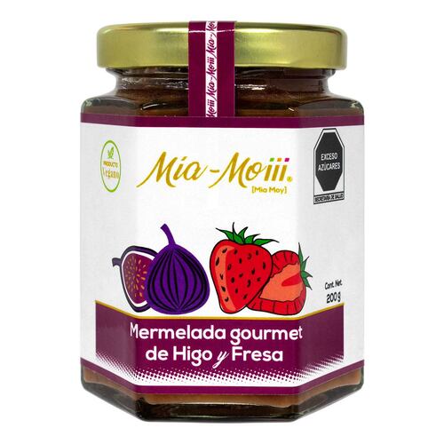 Mía-Moiii Mermelada Gourmet Higo Fresa