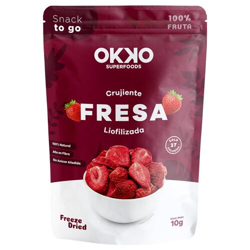 Fresa Liofilizadas 10g