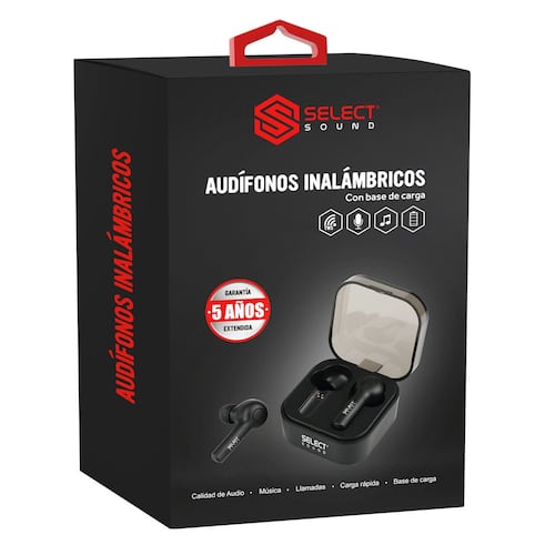 Audífonos Select Sound True Wireless Negro