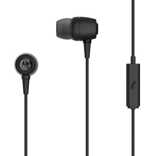 Motorola Earbuds Metal Audífonos Alámbricos Color Negro