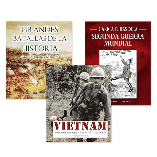 Paquete. Grandes batallas de la historia-Segunda guerra mundial-Vietnam