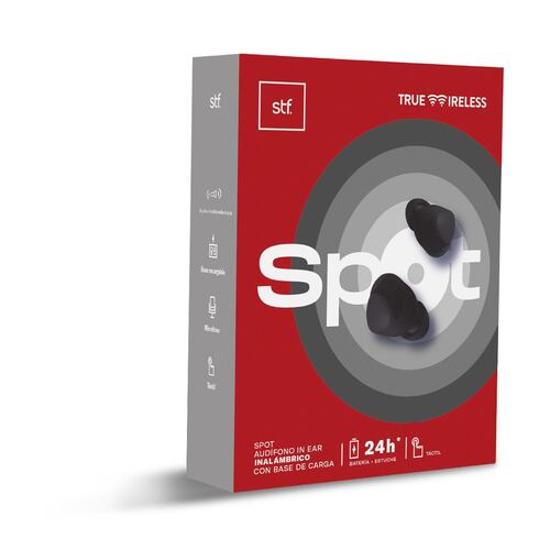 Audífonos Stuffactory Spot True Wireless Negro