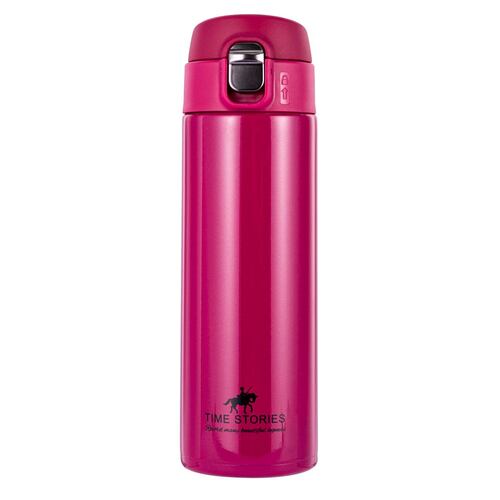 Termo acero inoxidable rosa modelo TERACEROSA