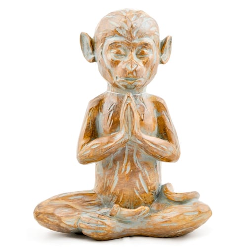 Figura decorativa mono yoga