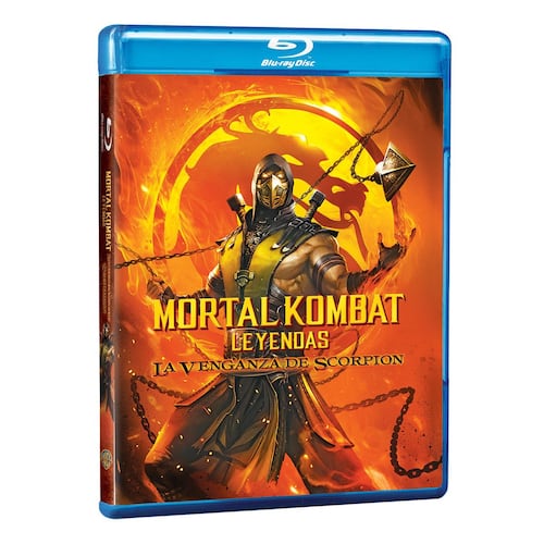 Blu-Ray Mortal Kombat Leyendas: La Venganza de Scorpion
