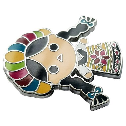 Pin Metálico By Mexico Muñeca Maria
