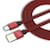 Cable Type C STF 1M Rojo Carga Ultra Rápida