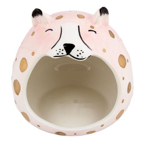 Figura decorativa gato de cerámica