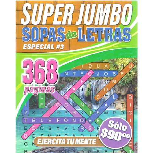 Super jumbo sopas de letras