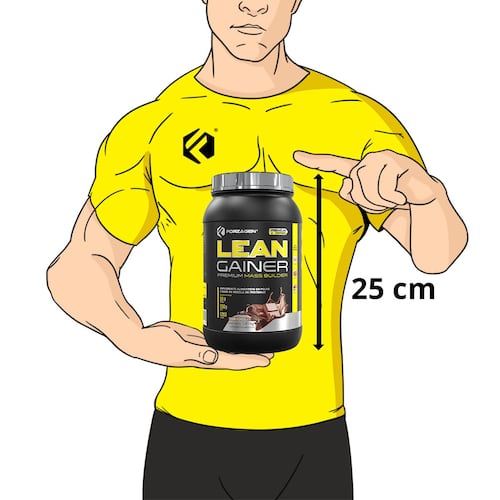 Proteína Lean Gainer 1.81 Kg Chocolate Forzagen