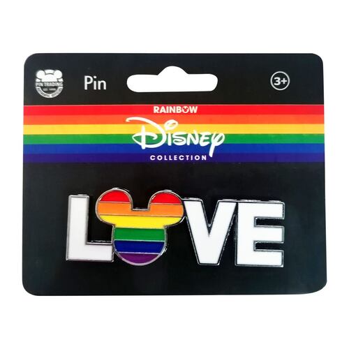 Pin Disney de Mickey Mouse rainbow