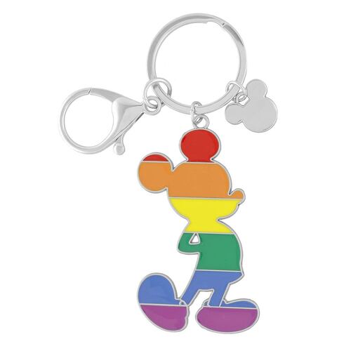 Llavero Disney Mickey Mouse  rainbow