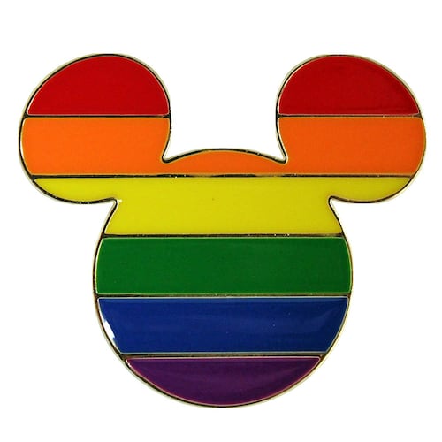 Pin Disney de Mickey Mouse rainbow