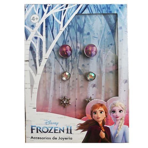 Set De Aretes De Elsa Y Ana De Frozen ll De Disney