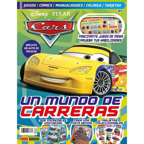 Revista Disney Cars N.4 Jeff Corvette
