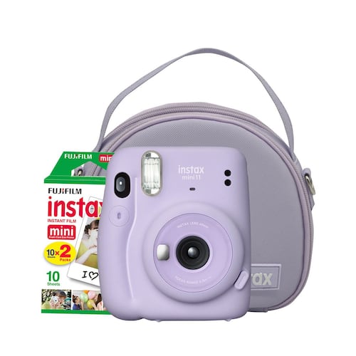 Fujifilm Instax Mini 11 Cámara de película instantánea, lila
