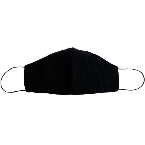 Cubrebocas negro catrín
