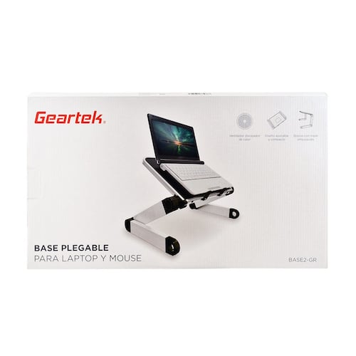 Base para laptop ajustable Geartek