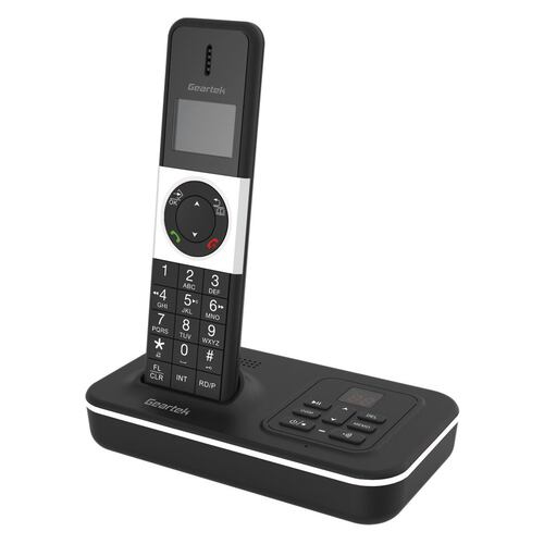 Teléfono Inalámbrico Geartek GR501 Negro