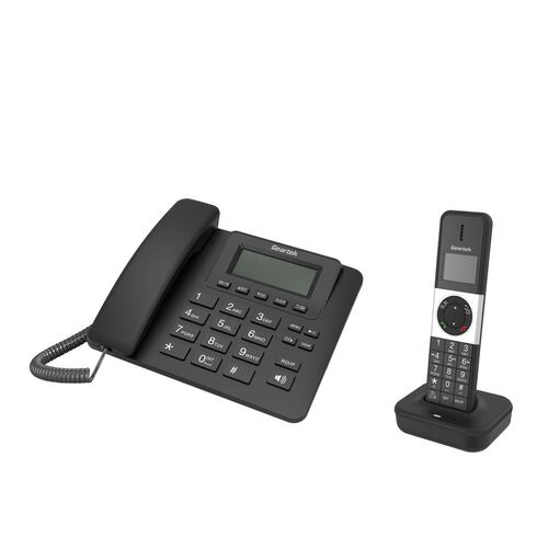 Teléfono Duo Geartek GR502 Negro