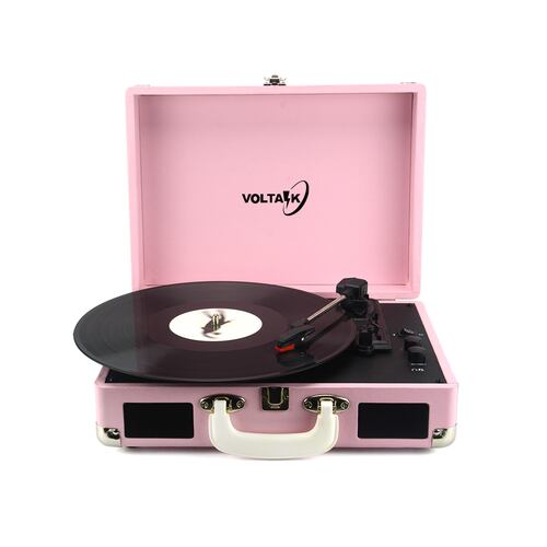 Vinilo Tornamesa Rosa Tornamesa Voltak Pastel Harmony
