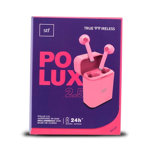 Audifonos STF Polux 2.5 True Wireless Rosa