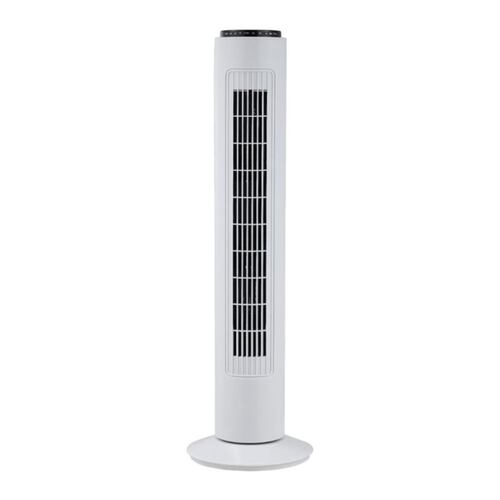 Combo 2 ventiladores de torre Blue Fan 29" con control remoto color blanco