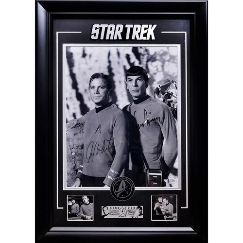 Foto Autografiada L Nimoy  William 11X14