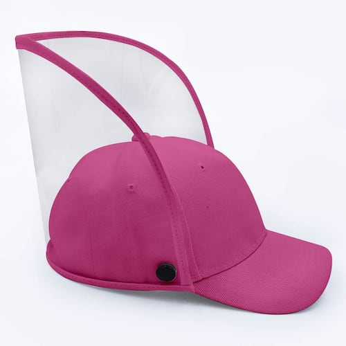 Gorra con careta infantil rosa (fiusha)
